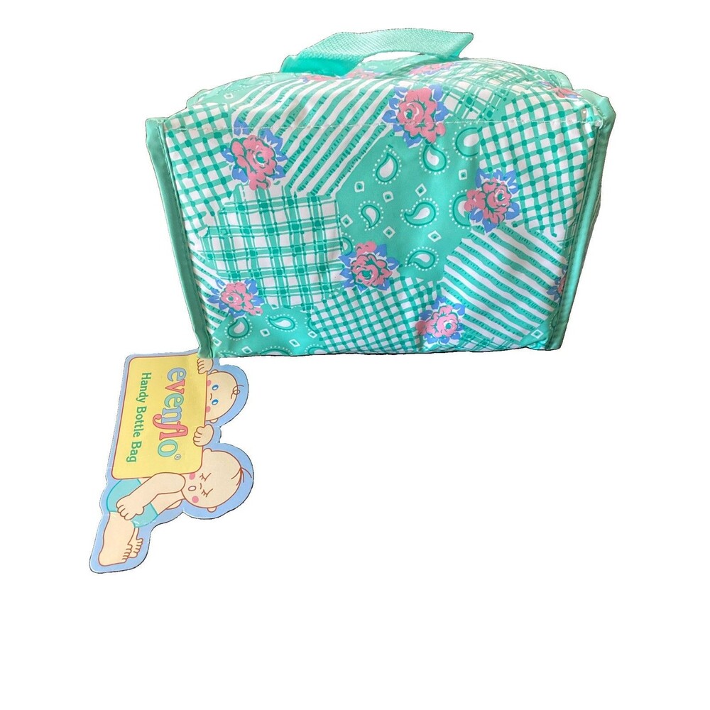 Vintage 90s Evenflo Bottle Diaper Bag Plastic NWT NOS - Picture 5 of 5
